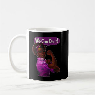 Afrikanischer Amerikaner Rosie, Riveter Black Hist Kaffeetasse