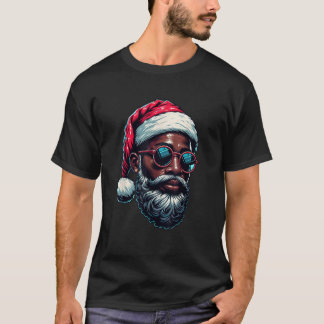Afrikanischer Amerikaner Weihnachten Pajama Xmas A T-Shirt