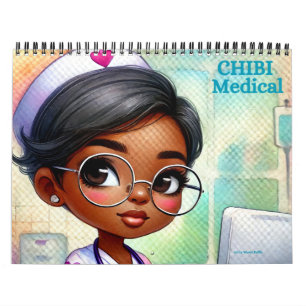 Afrikanischer amerikanischer Kalender CHIBI Medizi