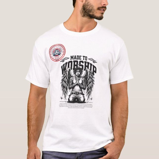 Afrikanischer Angel T-Shirt (Vorderseite)