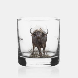 Afrikanischer Büffel Whiskyglas