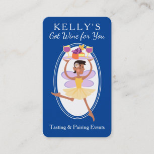 Afrikanischer Catering für Weinverkostungen Visitenkarte