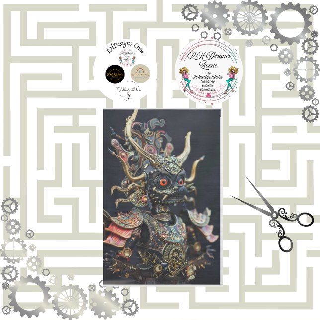 Afrikanischer Cheroboter Seidenpapier (Von Creator hochgeladen)