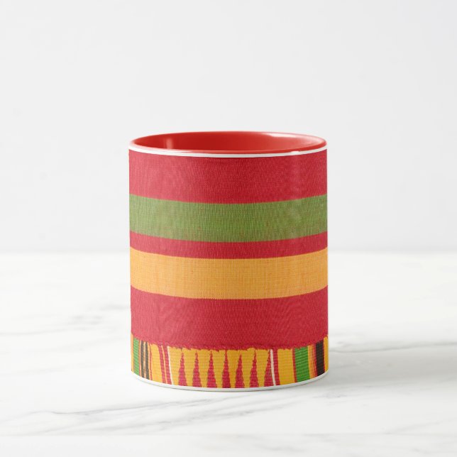 Afrikanischer Druck Tasse (Zentrum)