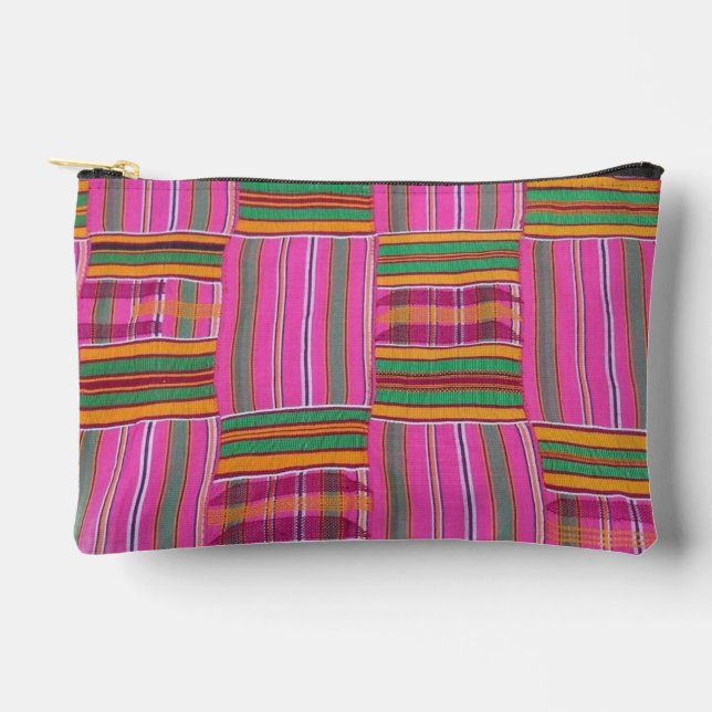 Afrikanischer Druck Zubehörtasche (Vorderseite)