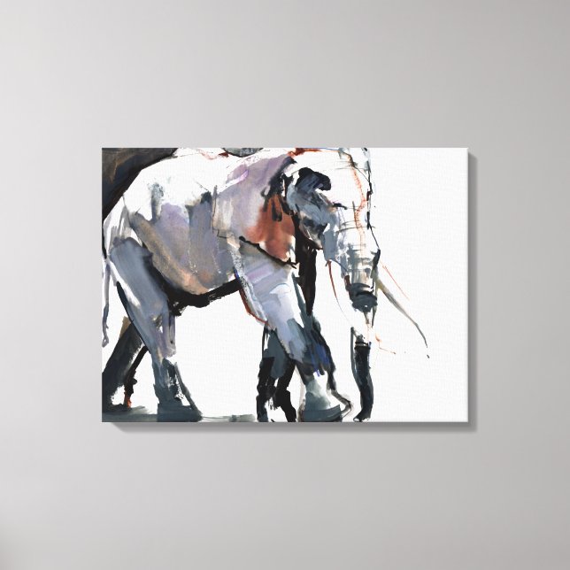 Afrikanischer Elefant 2012 Leinwanddruck (Vorderseite)