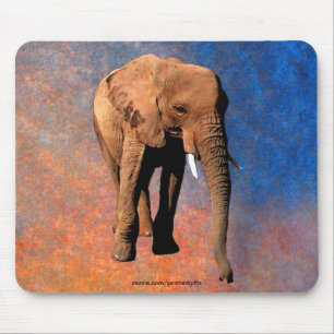 Afrikanischer Elefant Big Five Wildlife Animal Mou Mousepad