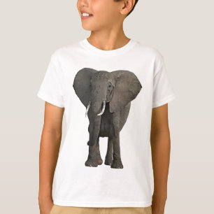 Afrikanischer Elefant Jungle Safari Tierwelt Kunst T-Shirt