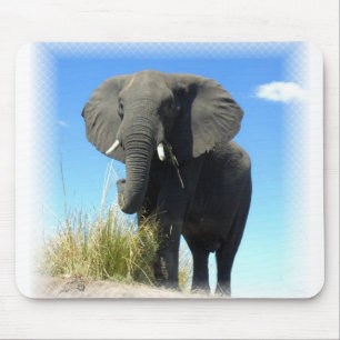 Afrikanischer Elefant-Mausunterlage Mousepad