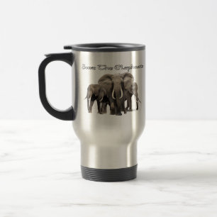 Afrikanischer Elefant Reisetasse Reisebecher