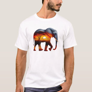 Afrikanischer Elefant-T - Shirt