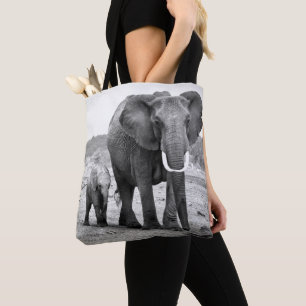 Afrikanischer Elefant u. Kälber Kenia, Afrika