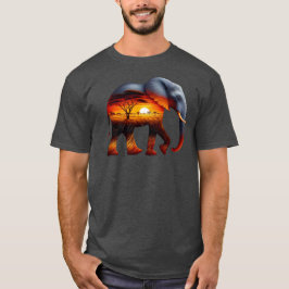 Afrikanischer Elephant Hoodie T-Shirt