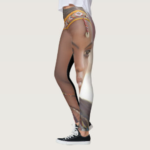 Afrikanischer Frauen-Entwurf Leggings
