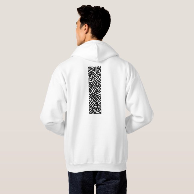 afrikanischer Führer Hoodie (Schwarz voll)