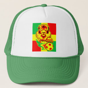Afrikanischer Fußball-Löwe Truckerkappe