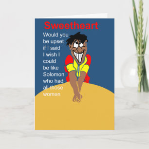 Afrikanischer Geburtstag Karte