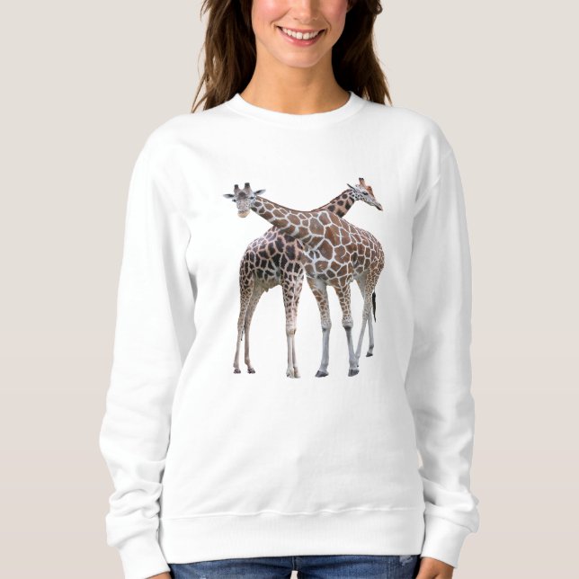 Afrikanischer Giraffen Sweatshirt (Vorderseite)