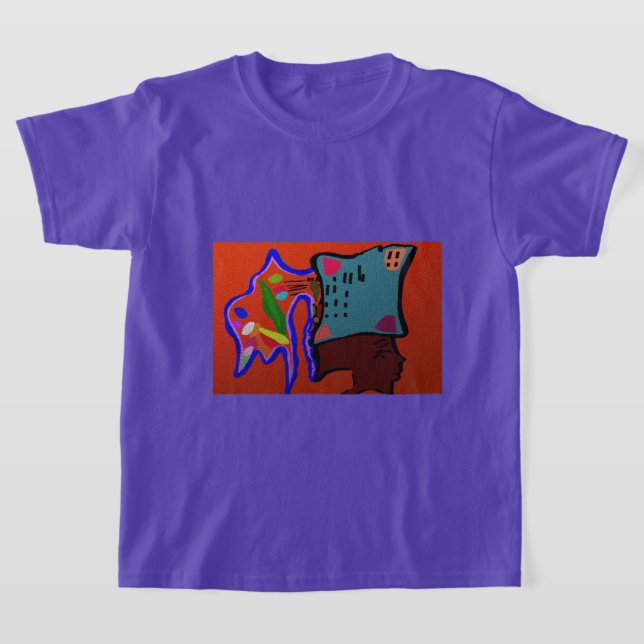 Afrikanischer Gladiator Prinz T-Shirt (Ablage )