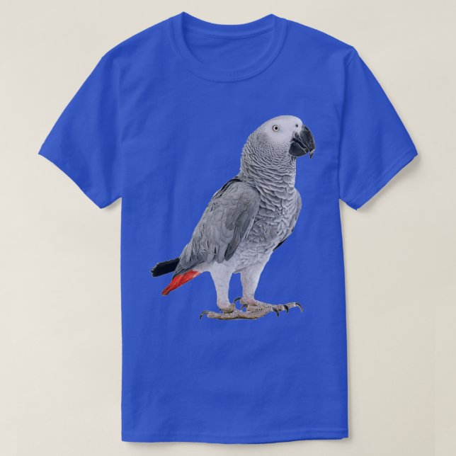 Afrikanischer Graupapagei 23 T-Shirt (Design vorne)