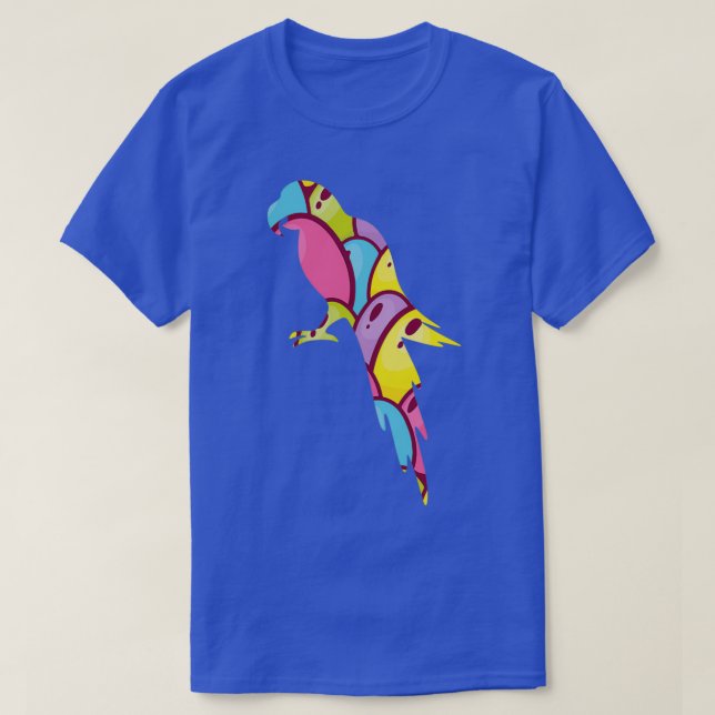 Afrikanischer Graupapagei 25 T-Shirt (Design vorne)