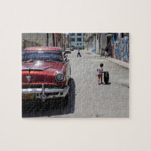 Afrikanischer Hamel-Distrikt, Havanna, Kuba, UNESC Puzzle