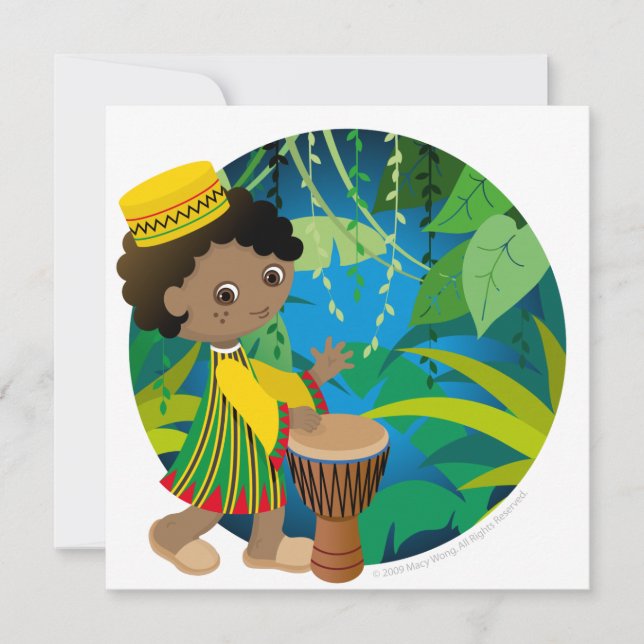 Afrikanischer Junge (Vorderseite)