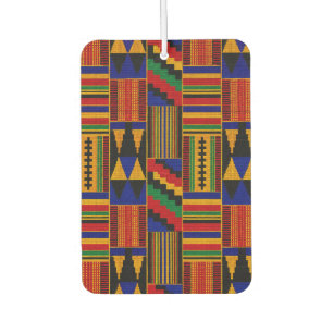 Afrikanischer Kente-Stoff Autolufterfrischer