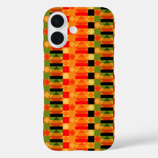 afrikanischer Kente Textile Fabric Style iPhone 16 Hülle
