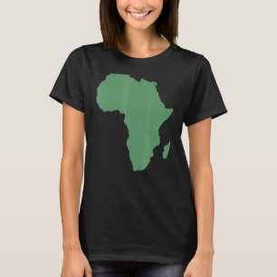 Afrikanischer Kontinent & Karte Afrika Kleidung fü T-Shirt