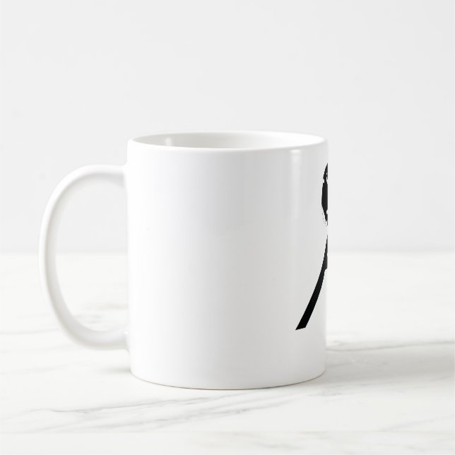 Afrikanischer Kunstbecher Kaffeetasse (Links)