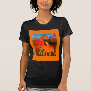afrikanischer Kunstdrucker T-Shirt