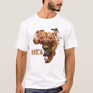 Afrikanischer Löwe-T - Shirt