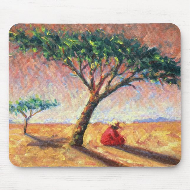 Afrikanischer Nachmittag 2003 Mousepad (Vorne)