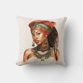 Afrikanischer oder Kwanzaa-Throw-Pillow Kissen