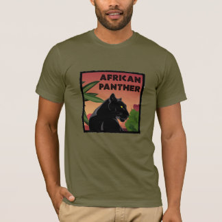 Afrikanischer Panther im Dschungel-T - Shirt