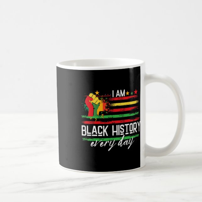 Afrikanischer Pride Juneteente Schwarzgeschichte M Kaffeetasse (Rechts)