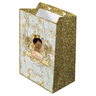 Afrikanischer Prince Princess eleganter Mittlere Geschenktüte