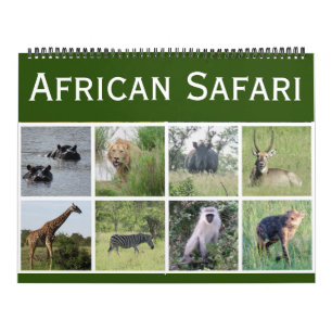 afrikanischer Safari 2027 groß Kalender