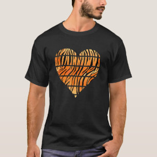 Afrikanischer Safari Herz Liebe Wildtier Tier Beng T-Shirt