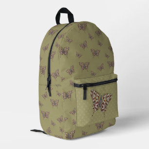 Afrikanischer Schwalbenschwanz Bedruckter Rucksack