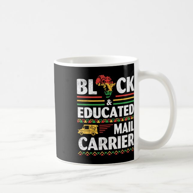 Afrikanischer Schwarzer Geschichtsmonat Schwarz un Kaffeetasse (Rechts)
