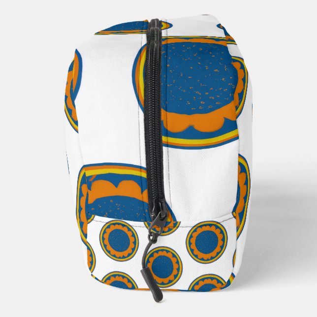 Afrikanischer Shweshwe Waschbeutel (Rechts)