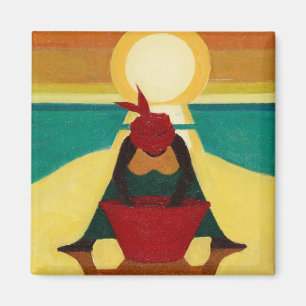 Afrikanischer Sonnenuntergang 2009 Magnet