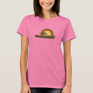 Afrikanischer Sonnenuntergang - Dunkelheit T-Shirt