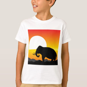 Afrikanischer Sonnenuntergang T-Shirt