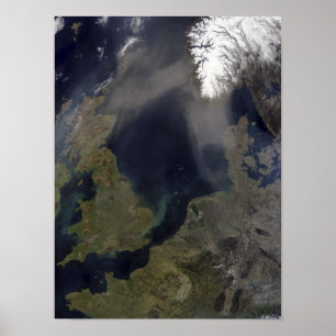 Afrikanischer Staub weht über Schottland Poster