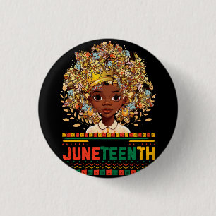 Afrikanischer Stolz am 19. Nationalfeiertag der Un Button