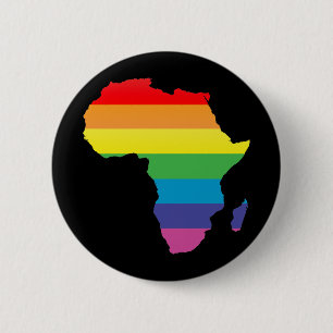 afrikanischer Stolz. Button