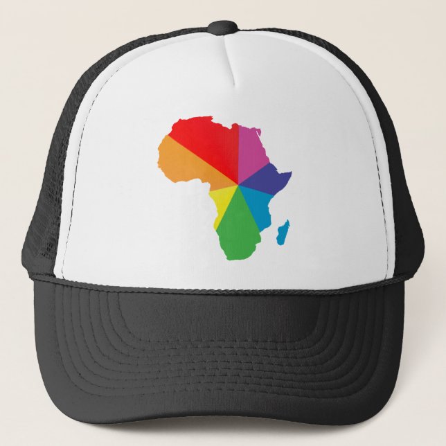 afrikanischer Stolz. Truckerkappe (Vorderseite)